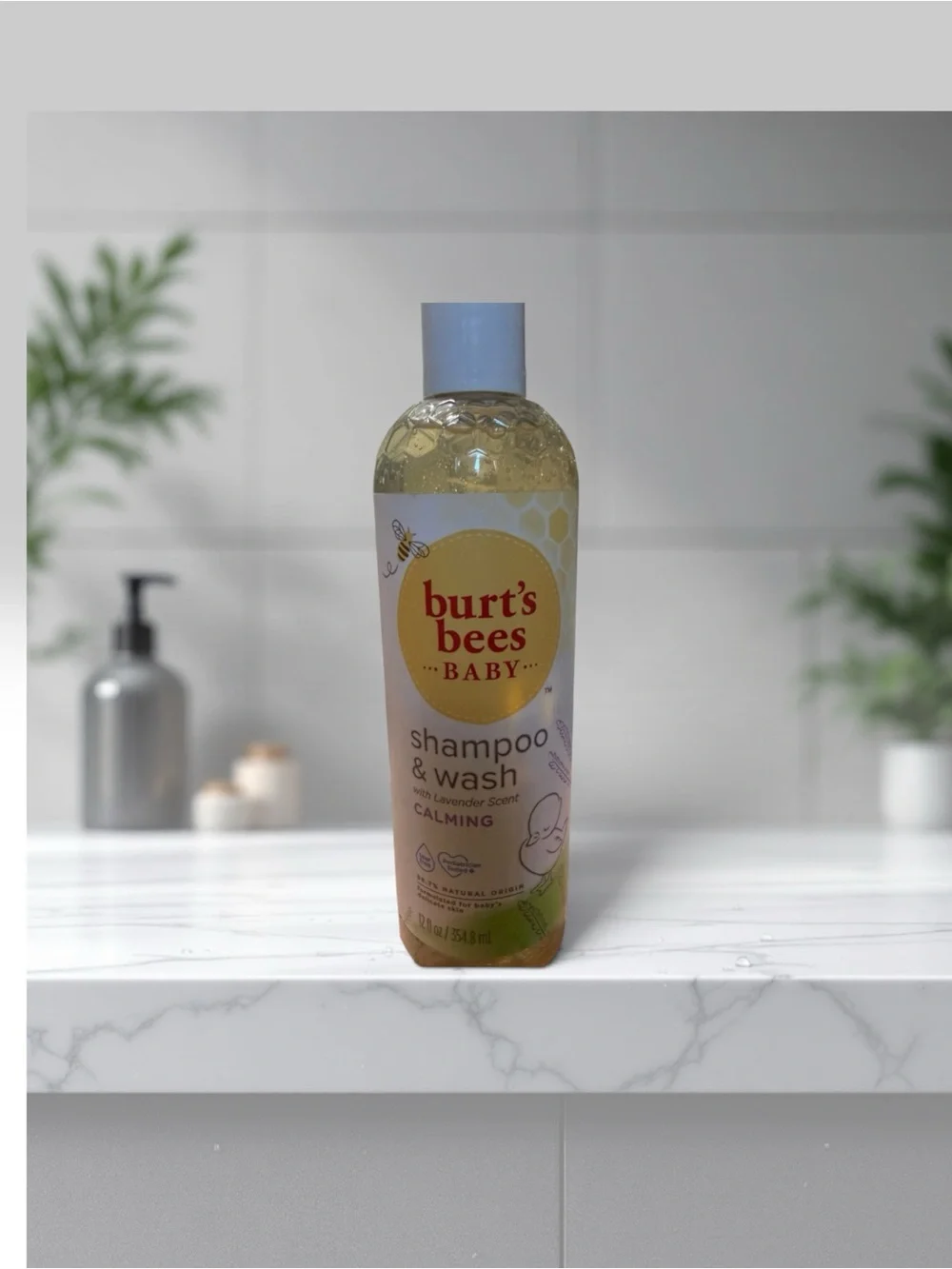 Burt's Bees Baby Calming Shampoo & Wash - Light Blue Cap